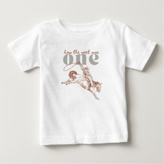 How the West was ONE First Birthday Shirt