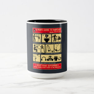 How To Be A Dad Guide Two-Tone Coffee Mug