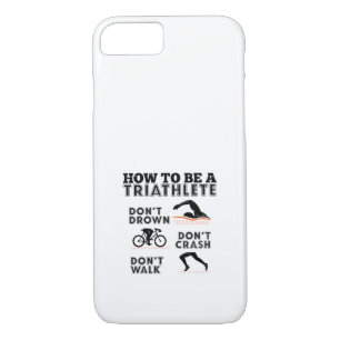 How To Be a Triathlete Triathlon Case-Mate iPhone Case