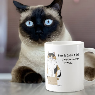 How to Catch a Cat Coffee Mug