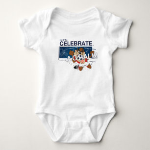 How to Celebrate a Goal With TAZ™ Baby Bodysuit