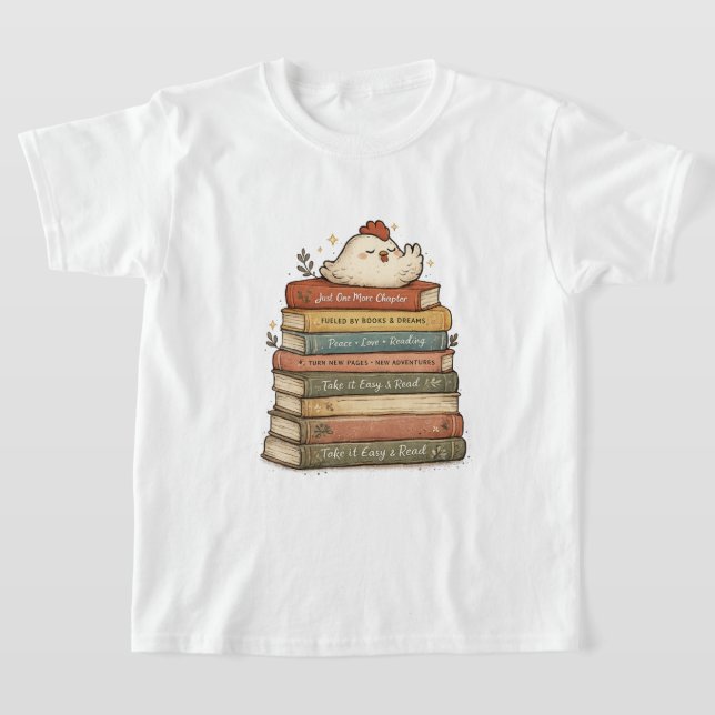 How to Chill Like a chicken T-Shirt (Laydown)