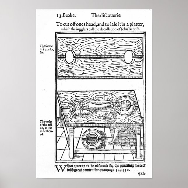 How to Cut Off One's Head Poster (Front)
