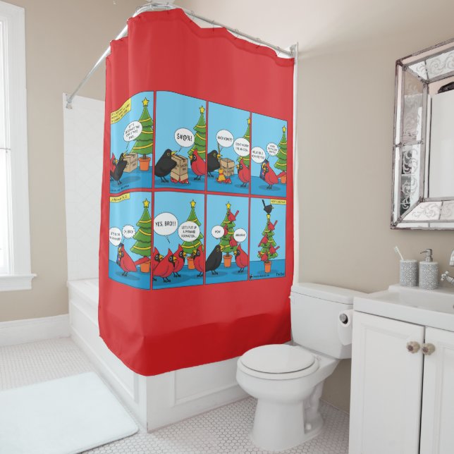 How to Decorate a Christmas Tree Comic (In Situ)