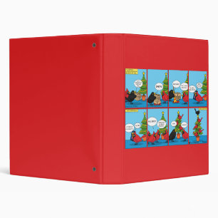 How to Decorate a Christmas Tree Comic Binder