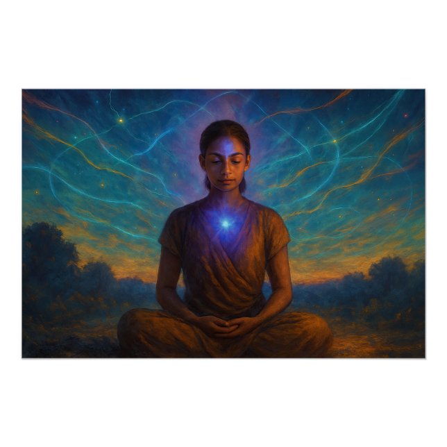 How to Develop Clairvoyance & Inner Vision Poster (Front)