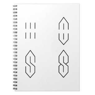 How to Draw the Cool Pointy Super S Letter School Notebook