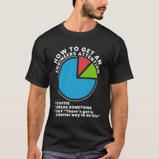 How To Get An Engineers Attention T-Shirt