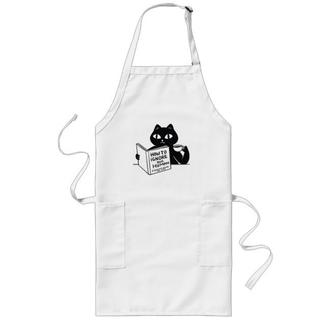 How to ignore your people long apron (Front)