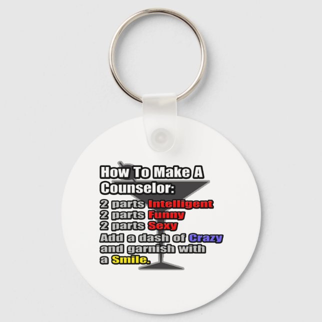 How To Make a Counselor Keychain (Front)