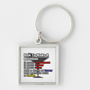 How To Make a Dietician Keychain