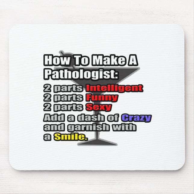 How To Make a Pathologist Mouse Pad (Front)