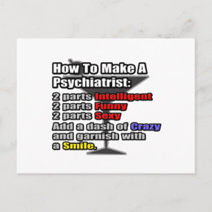 How To Make a Psychiatrist Postcard