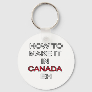 HOW TO MAKE IT IN CANADA EH! KEYCHAIN