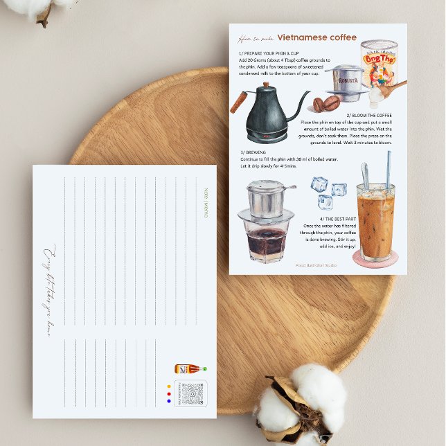 How To Make Vietnamese Milk Coffee Postcard (Creator Uploaded)