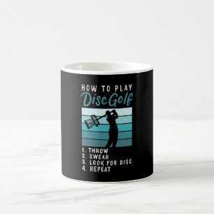 How To Play Disc Golf Coffee Mug