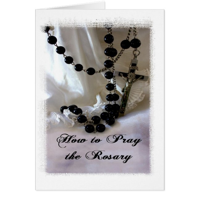 How to Pray the Rosary (Front)
