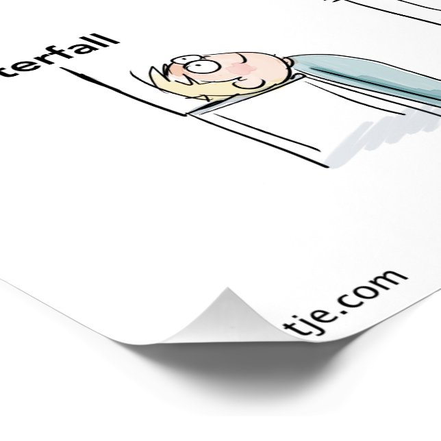 How to sit, when you're a kid. poster (Corner)