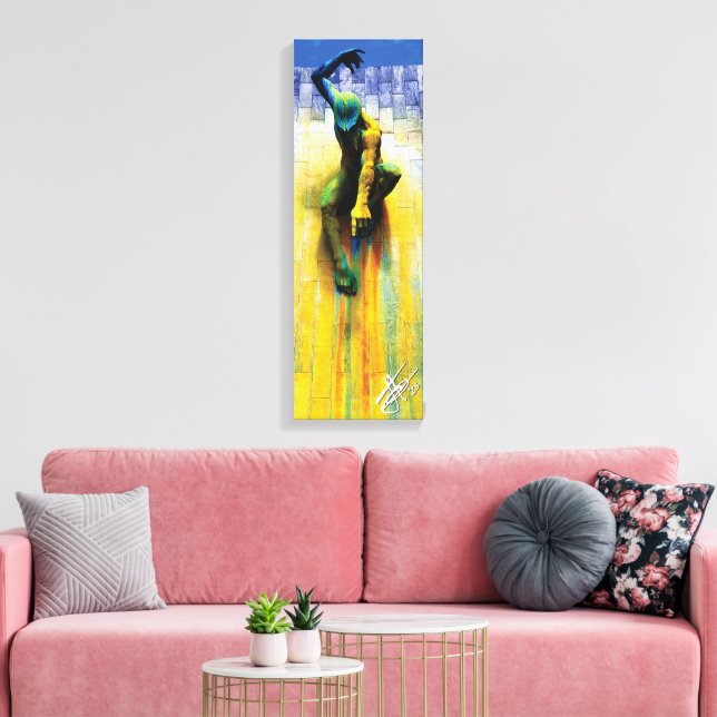 How to Smite Someone Canvas Print (Insitu(LivingRoom))