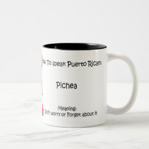 How to Speak Puerto Rican Two-Tone Coffee Mug