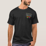 How to Spell Hanukkah 2-Sided Dark Shirts<br><div class="desc">How do you spell Hanukkah,  er Chanukah,  or is it Hanukah,  anyway? Obviously the only "right" way to spell it is in Hebrew! A fun design with "Happy Hanukkah" and "Happy Chanukah" crossed out and "Chanukah Sameach!" in Hebrew,  with a chanukiah (menorah),  dreidel,  and gold gelt beneath.</div>