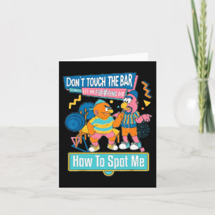 How To Spot Me Gym Weightlifting Bodybuilding Fitn Card