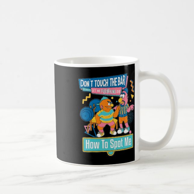 How To Spot Me Gym Weightlifting Bodybuilding Fitn Coffee Mug (Right)