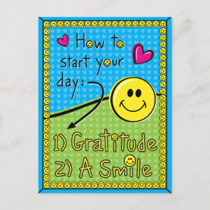 How To Start Your Day_ Postcard