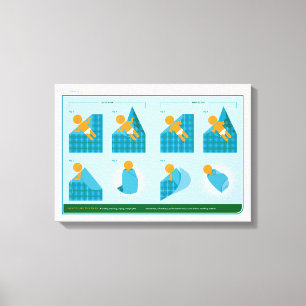 How to Swaddle Canvas Print