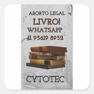 how to use original cytotec 11-95619-8952 square sticker