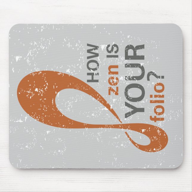 How Zen? Mousepad (Front)