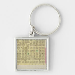 Howard and Grenola, Elk County, Kansas Keychain