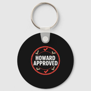 Howard approved keychain