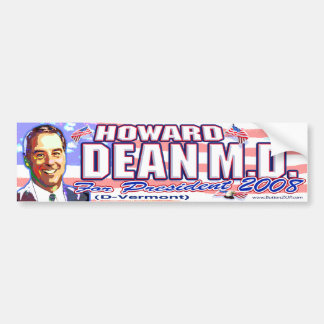 Howard Dean '08 Bumper Sticker