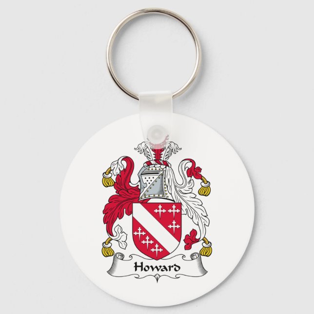 Howard Family Crest Keychain (Front)