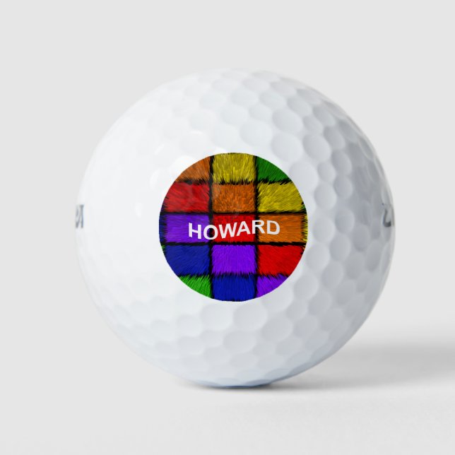 HOWARD GOLF BALLS (Front)