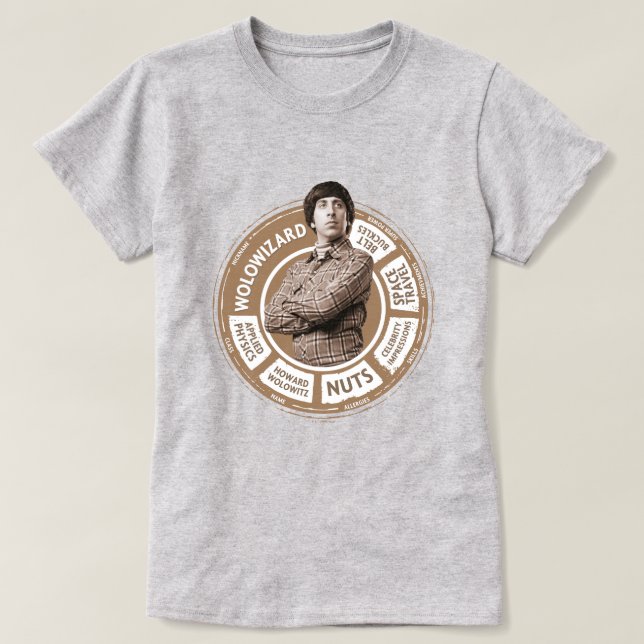 Howard Info Graphic T-Shirt (Design Front)