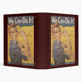Howard Miller We Can Do It Rosie the Riveter Binder