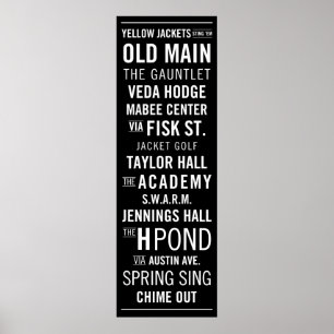 Howard Payne Subway Sign