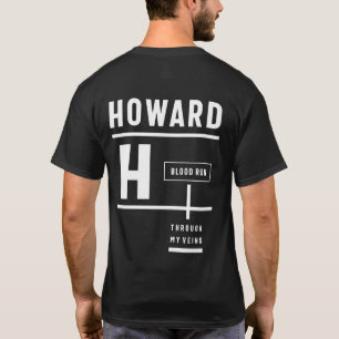 Howard Personalized Name Birthday Gift T-Shirt