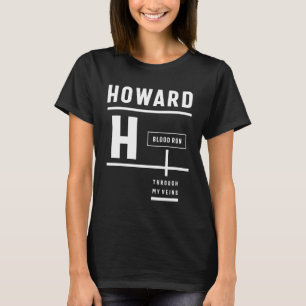 Howard Personalized Name Birthday Gift T-Shirt
