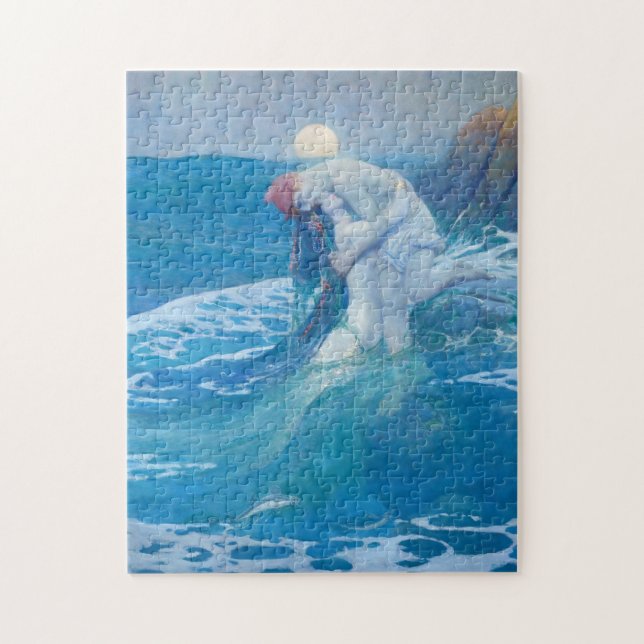 Howard Pyle - The Mermaid Jigsaw Puzzle (Vertical)
