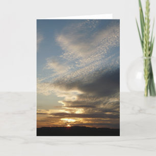"Howdiemont Sands Sunset" Card