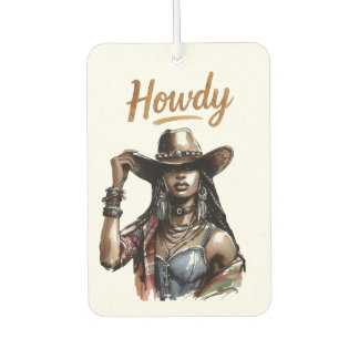 Howdy Air Freshener