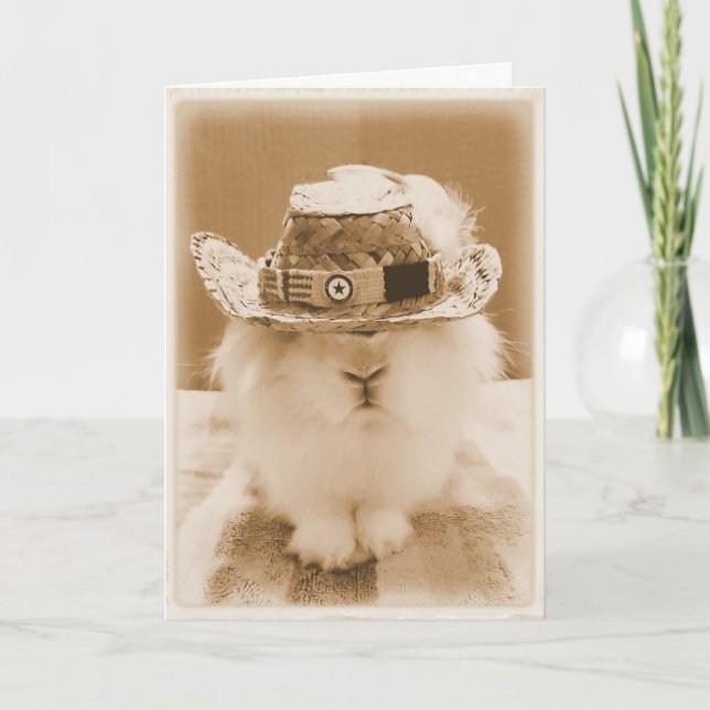 "Howdy!" Card (Front)