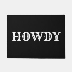 HOWDY DOORMAT