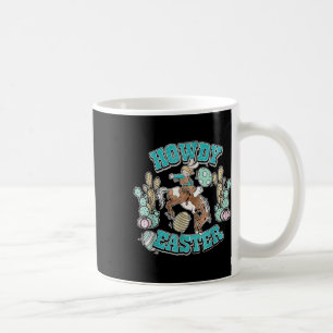 Howdy Easter Shirt Western Cowboy Bunny Easter Egg Coffee Mug