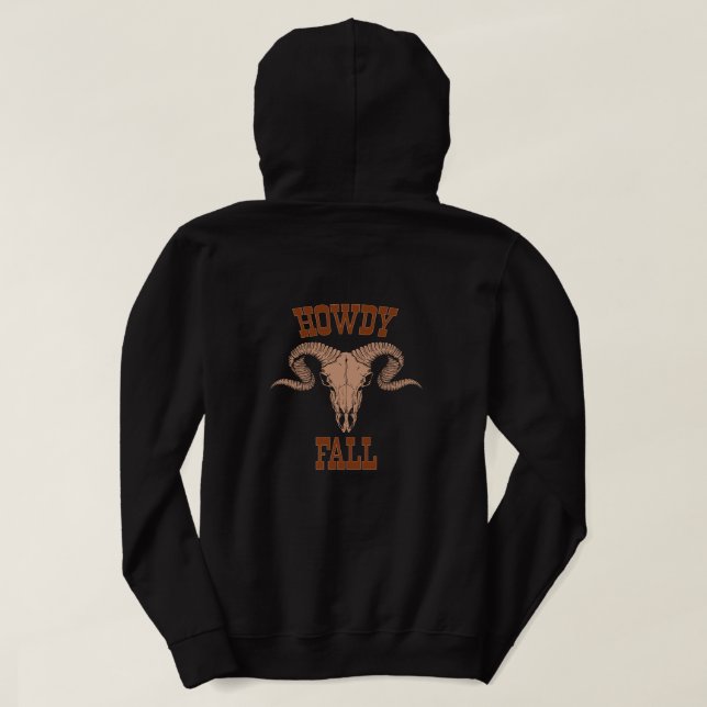 Howdy Fall Hoodie (Design Back)