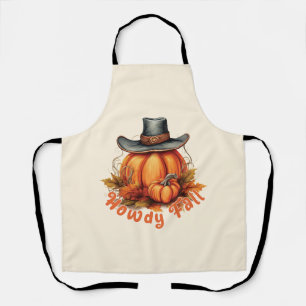 Howdy Fall – Rustic Autumn Vibes Apron