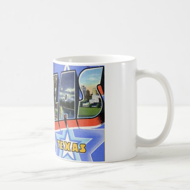 Howdy from Dallas Texas Coffee Mug (Right)